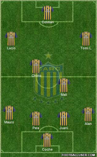 Rosario Central Formation 2011