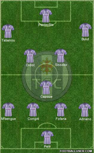 Toulouse Football Club Formation 2011