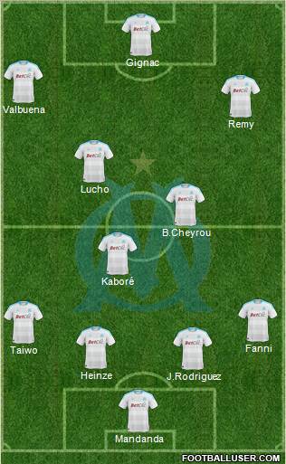 Olympique de Marseille Formation 2011