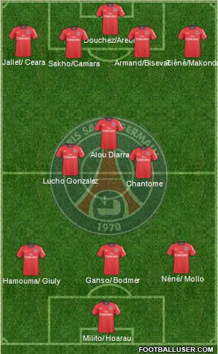 Paris Saint-Germain Formation 2011