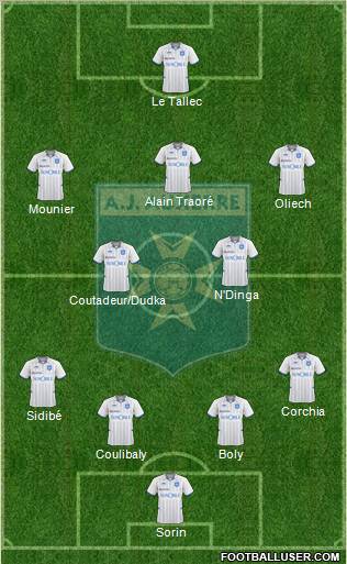 A.J. Auxerre Formation 2011