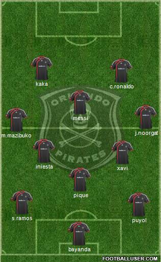 Orlando Pirates Formation 2011