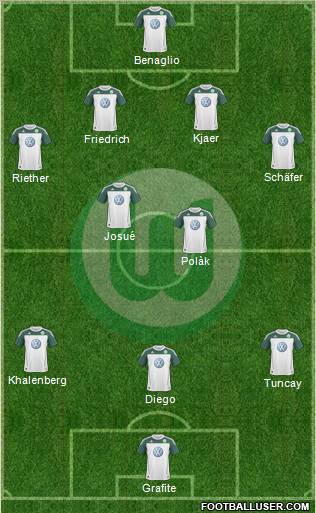 VfL Wolfsburg Formation 2011