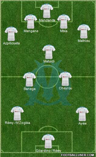 Olympique de Marseille Formation 2011