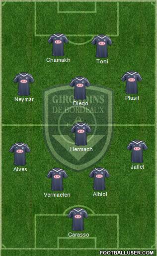 FC Girondins de Bordeaux Formation 2011