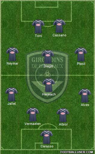 FC Girondins de Bordeaux Formation 2011