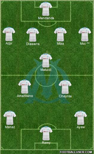 Olympique de Marseille Formation 2011