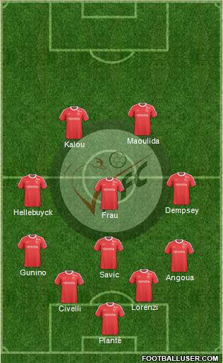 Valenciennes Football Club Formation 2011