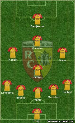 Racing Club de Lens Formation 2011