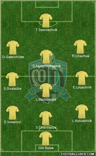 Dinamo Tbilisi Formation 2011