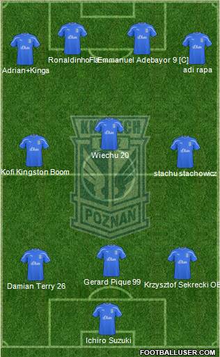 Lech Poznan Formation 2011