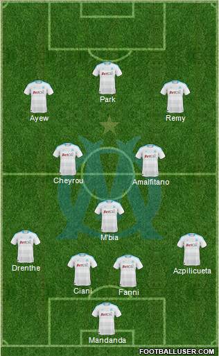 Olympique de Marseille Formation 2011