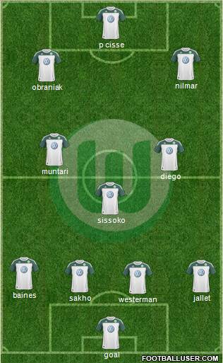 VfL Wolfsburg Formation 2011