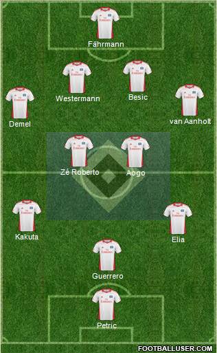 Hamburger SV Formation 2011