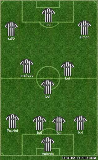 Newcastle United Formation 2011