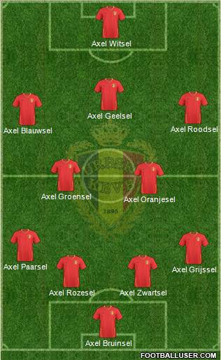 Belgium Formation 2011