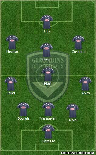 FC Girondins de Bordeaux Formation 2011