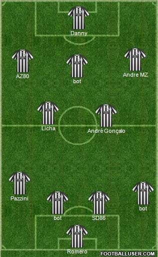 Newcastle United Formation 2011