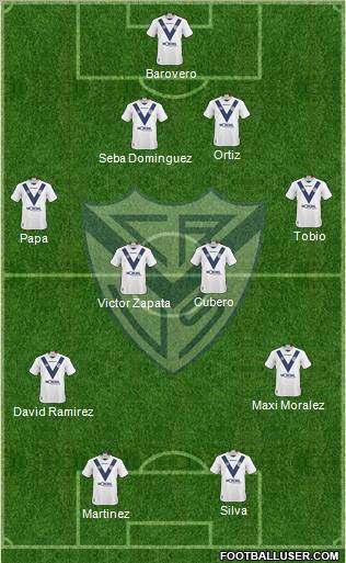 Vélez Sarsfield Formation 2011