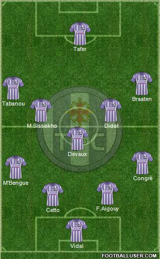 Toulouse Football Club Formation 2011