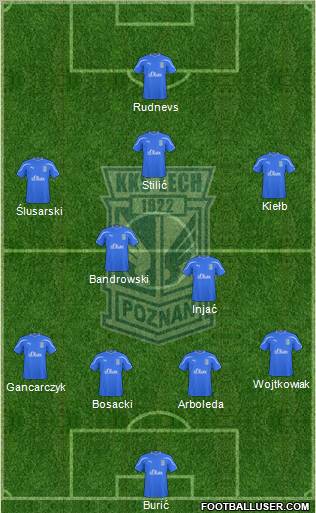 Lech Poznan Formation 2011