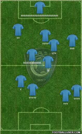 Al-Hilal (KSA) Formation 2011