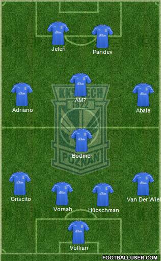 Lech Poznan Formation 2011