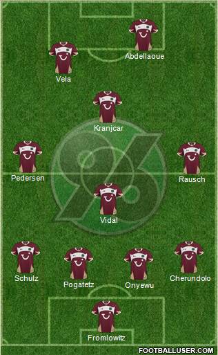 Hannover 96 Formation 2011