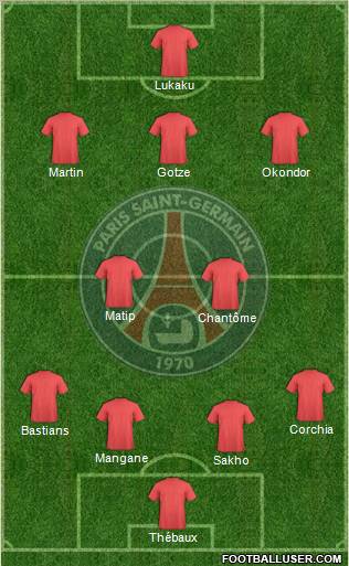 Paris Saint-Germain Formation 2011