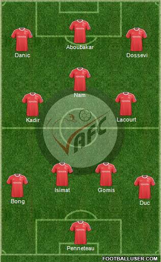 Valenciennes Football Club Formation 2011