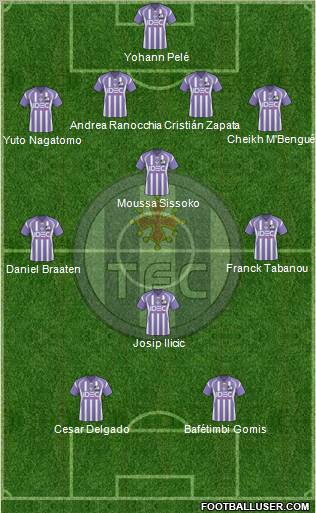 Toulouse Football Club Formation 2011