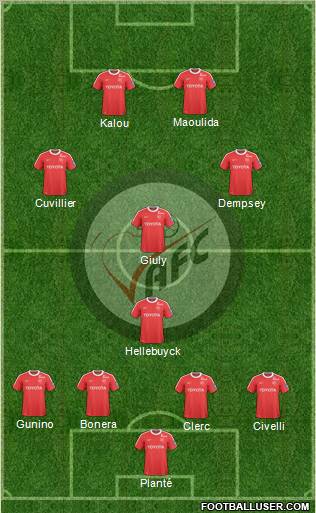 Valenciennes Football Club Formation 2011