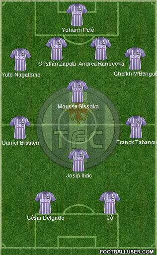 Toulouse Football Club Formation 2011