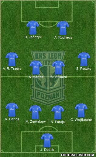 Lech Poznan Formation 2011