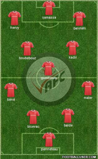 Valenciennes Football Club Formation 2011