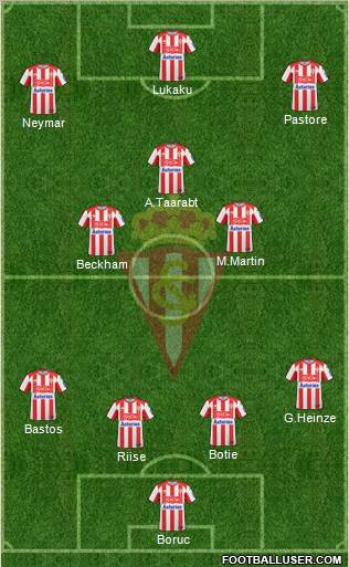 Real Sporting S.A.D. Formation 2011