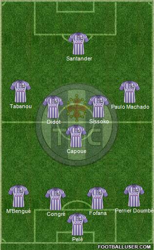 Toulouse Football Club Formation 2011