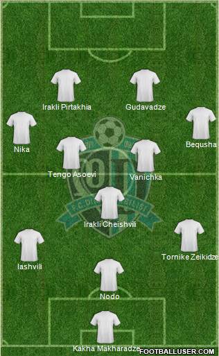 Dinamo Tbilisi Formation 2011