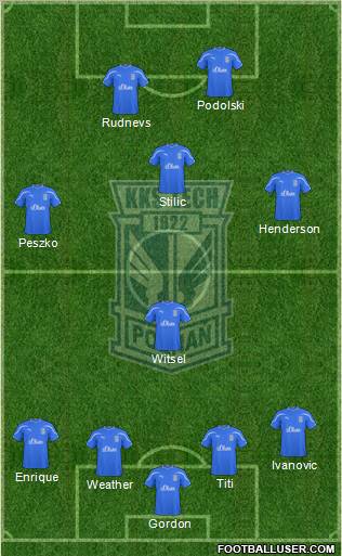 Lech Poznan Formation 2011