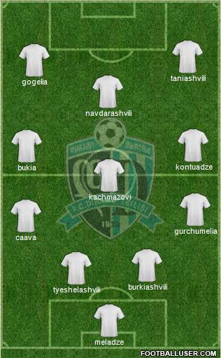 Dinamo Tbilisi Formation 2011