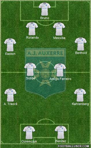 A.J. Auxerre Formation 2011