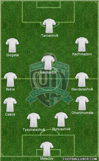 Dinamo Tbilisi Formation 2011