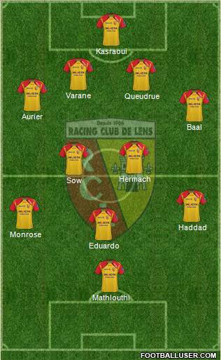 Racing Club de Lens Formation 2011