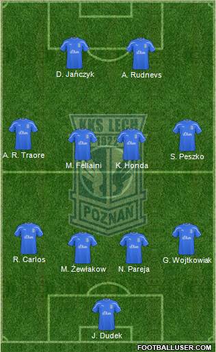 Lech Poznan Formation 2011