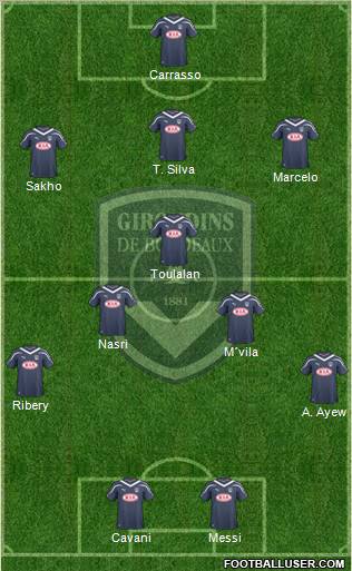 FC Girondins de Bordeaux Formation 2011