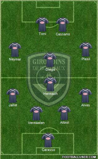 FC Girondins de Bordeaux Formation 2011