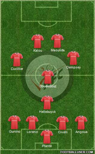 Valenciennes Football Club Formation 2011