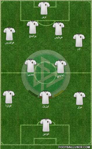 Germany Formation 2011