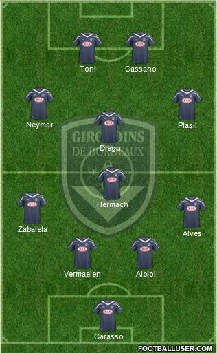 FC Girondins de Bordeaux Formation 2011