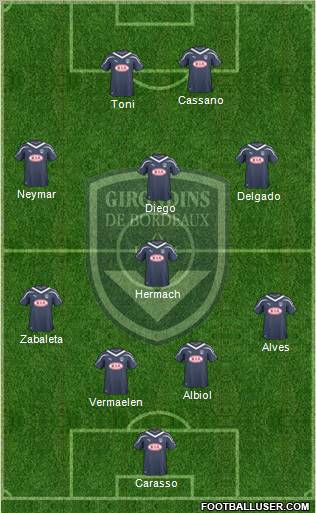 FC Girondins de Bordeaux Formation 2011